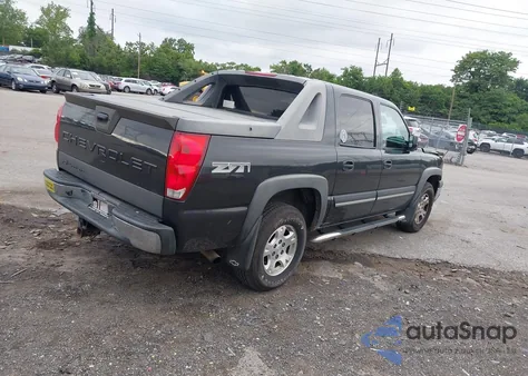 2004 Chevrolet Avalanche 1500 from USA, damaged, VIN 3GNEK12T94G216824